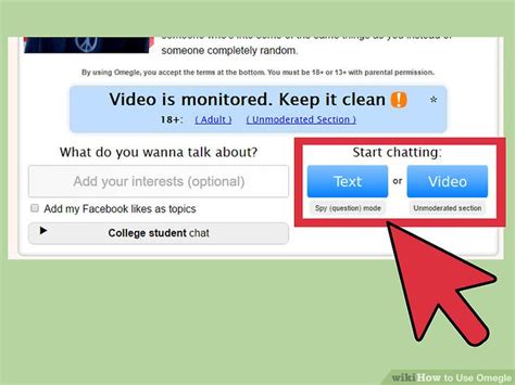 How to Use Omegle: 14 Steps (with Pictures) .